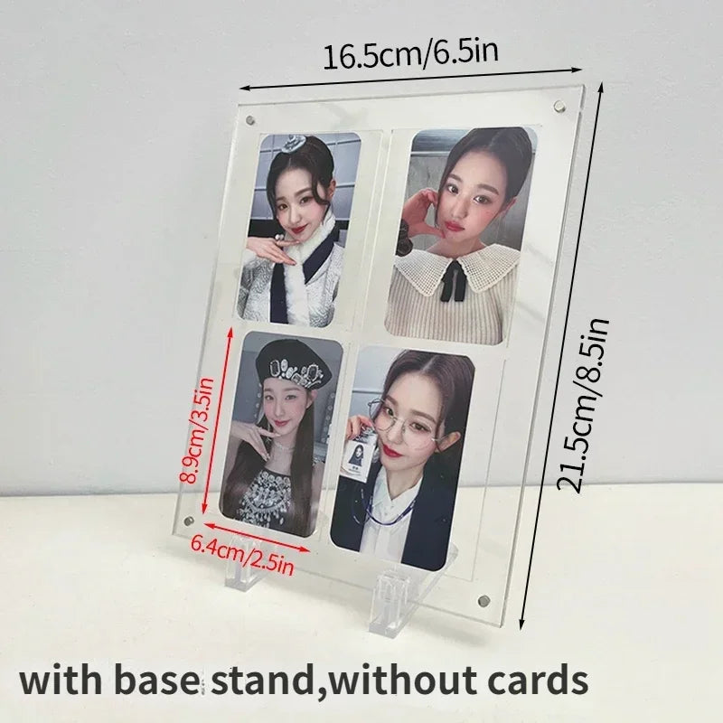 Kpop Acrylic Photo Frame & Photocard Holder - Stylish Interior Frame f ...