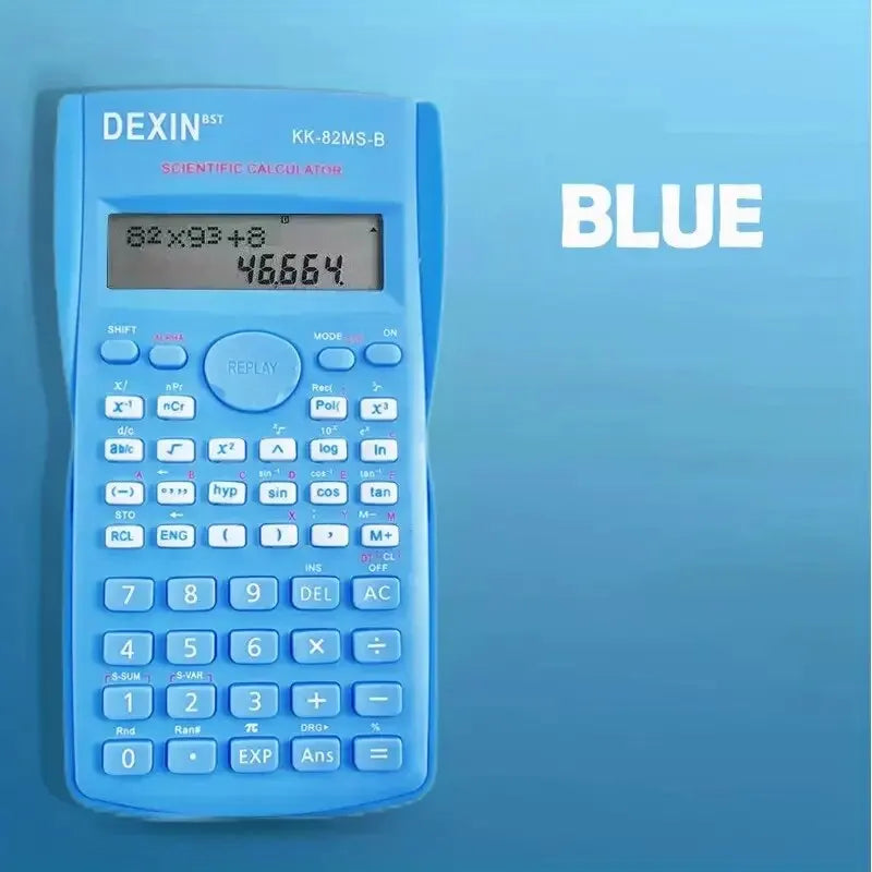 Engineering Scientific Calculator - 2 Line Function, Fraction & Statistic Calculator for School Use
