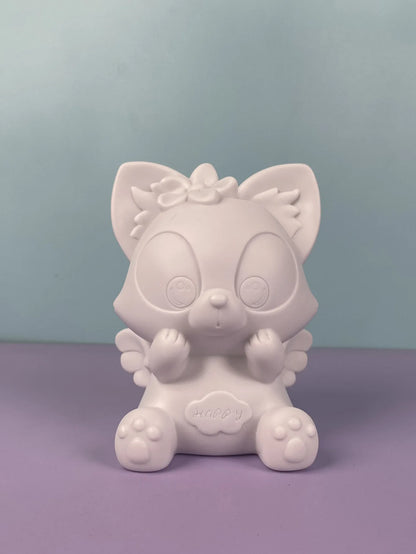 Hot Sale DIY Anime Piggy Bank – Cartoon Melody & Hello Kitty Diamond Stick Figurine Model Gift Statue Doll