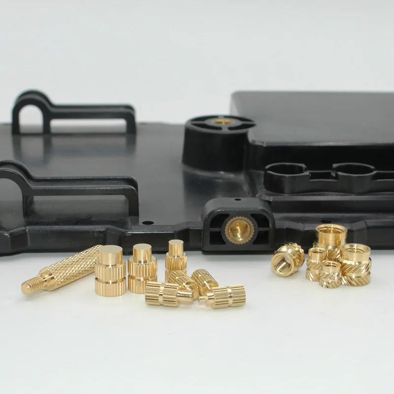 Brass Hot Melt Insert Knurled Nut – Copper Thermal Conduction Nut for 3D Printer Plastic Heat Insertion Tool