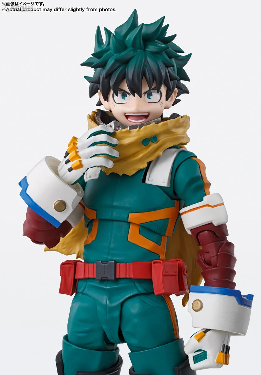 Bandai S.H.Figuarts My Hero Academia Deku Figure — Anime Action Toy for Kids Gift