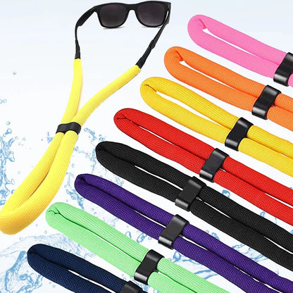 Floating Sunglasses Chain: Unisex Water Sports Anti-Slip Glasses Cord Holder - Secure Eyewear Straps for Goggles & Reading Glasses
