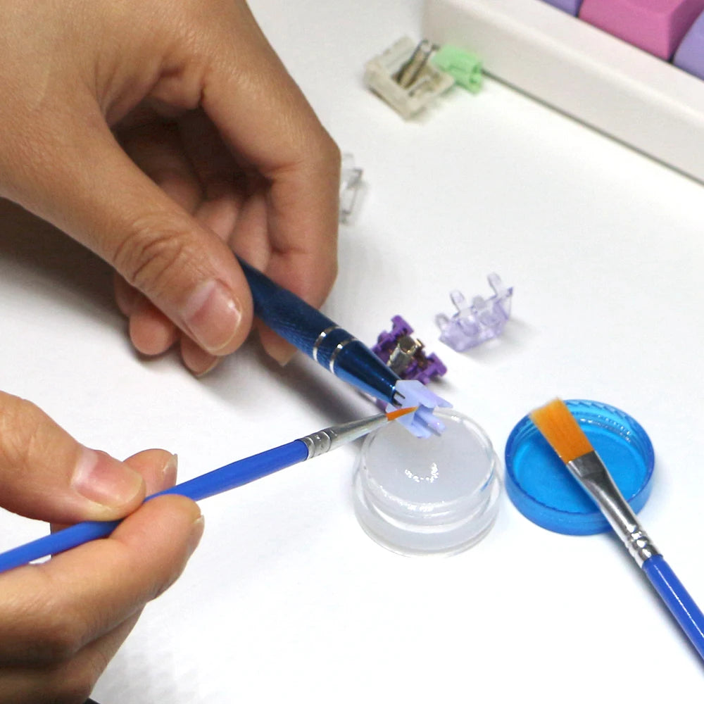 Keyboard Keycaps Switch Puller and Opener - Switch Lubrication Package for Mechanical Keyboards, Hot Swap Accessory Kit for Gamers