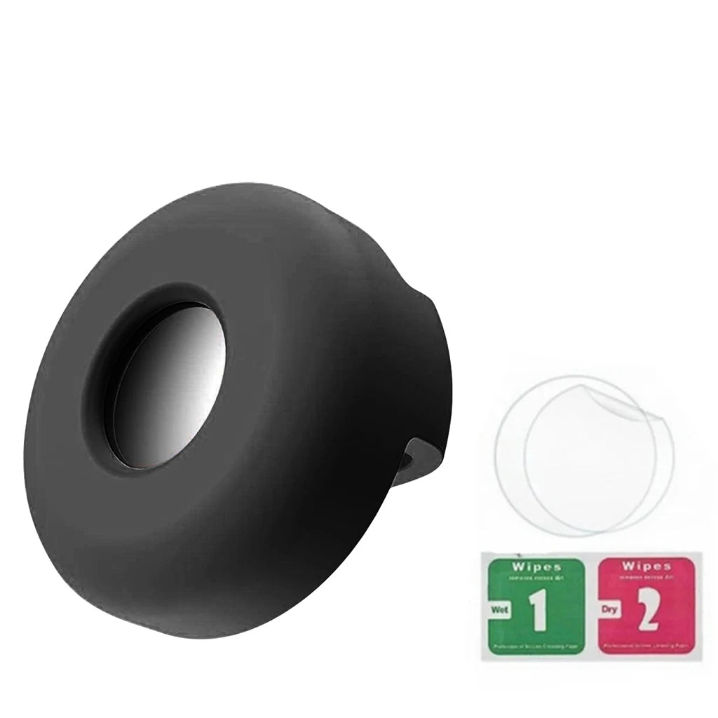 Airtag Dog Collar Holder – Silicone Protective Case for Apple AirTag, Full Body Cover Fits All Collar Sizes