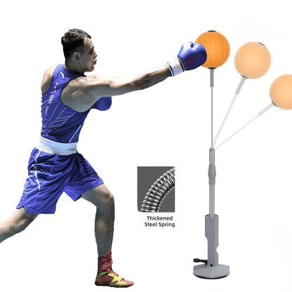 Lightweight Home Boxing Speed Bag — Suction Cup Reflex Bag for Teens & Adults, Reaction & Agility Training