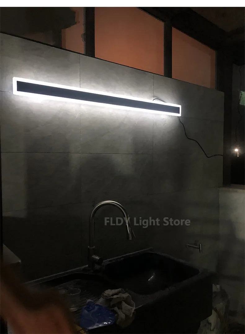 Outdoor Wall Lamp – IP65 Waterproof LED Long Corridor & Staircase Light, Balcony, Villa & Garden Entrance Lighting