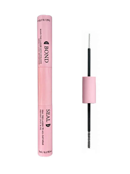 Lash Bond and Seal Kit – 10ml Strong Hold Individual Lash Glue, 5ml Remover, and Tweezers for Extensions