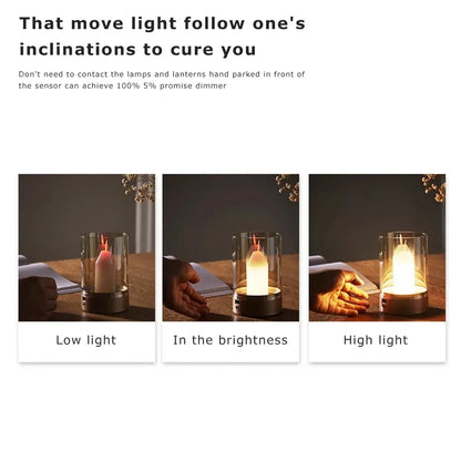 GGbingo LED Night Light – PIR Motion Sensor Candlelight with USB Charging & Auto Switch