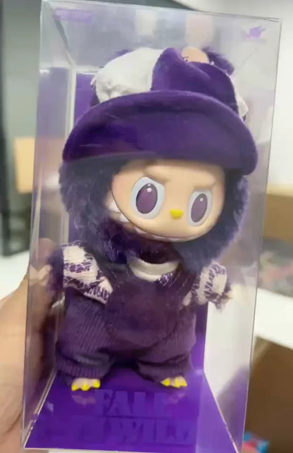 Premium Labubu Zimomo Angel Doll Clothes Set  — 17cm Mokoko Vinyl Pendant Plush & Clothes Set (Fits Labubu 1st & 2nd Gen) — Birthday Gift