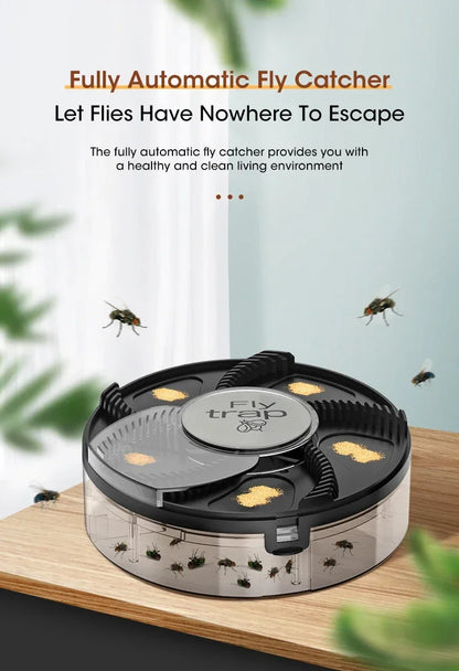 USB Electric Fly Trap — Automatic Insect Catcher & Pest Control Device for Flies