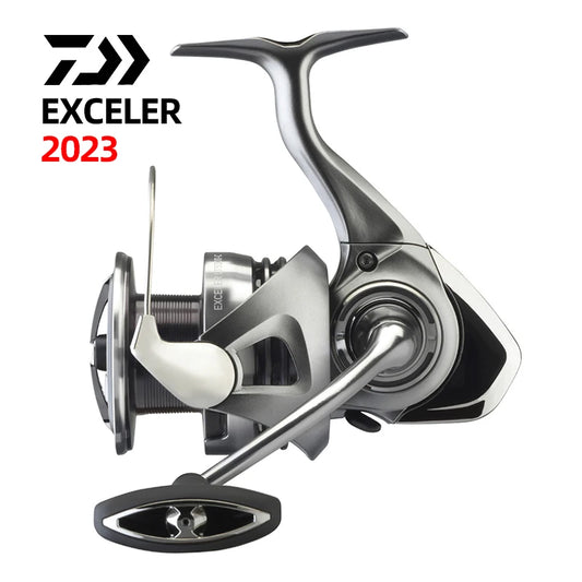 2023 DAIWA EXCELER LT Spinning Fishing Reel 5+1BB Drag 12kg Baitcasting Saltwater & Freshwater Reel