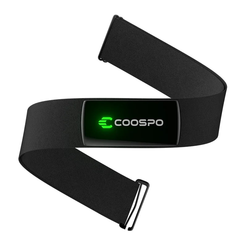 COOSPO H9Z Bluetooth Heart Rate Monitor Chest Strap — ANT+ HRM Waterproof for Garmin, Wahoo, Zwift