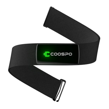 COOSPO H9Z Bluetooth Heart Rate Monitor Chest Strap — ANT+ HRM Waterproof for Garmin, Wahoo, Zwift