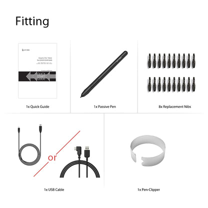 XPPen Star G640 6.5×4 Inch Graphic Drawing Tablet – Battery-Free with 8192 Levels Pressure & 266 RPS for Windows, Mac, Chromebook & OSU Gaming