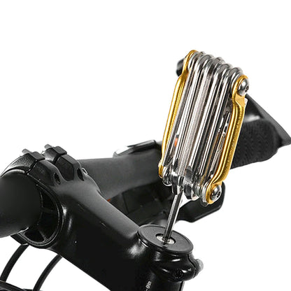10-in-1 Multifunction Bicycle Repair Kit – MTB Bike Wrench, Screwdriver, Chain & Spoke Tools