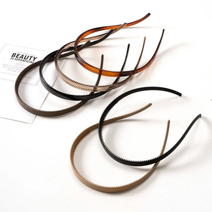Elegant Sunglasses Frame Hairband: Women's Plastic Headband for Fashionable Hair Decoration - Solid Hair Hoop Hair Accessory