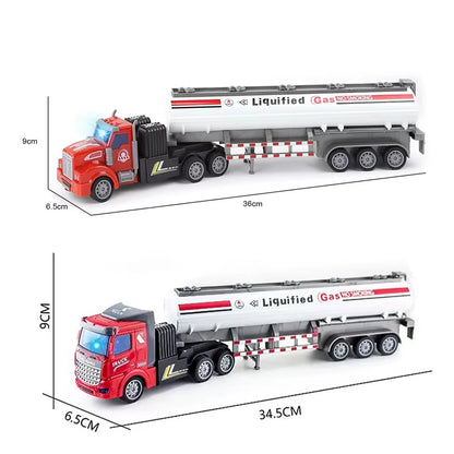 1/48 RC Heavy-Duty Semi-Trailer Truck – Remote Control Construction Dump Truck Toy for Boys Gift
