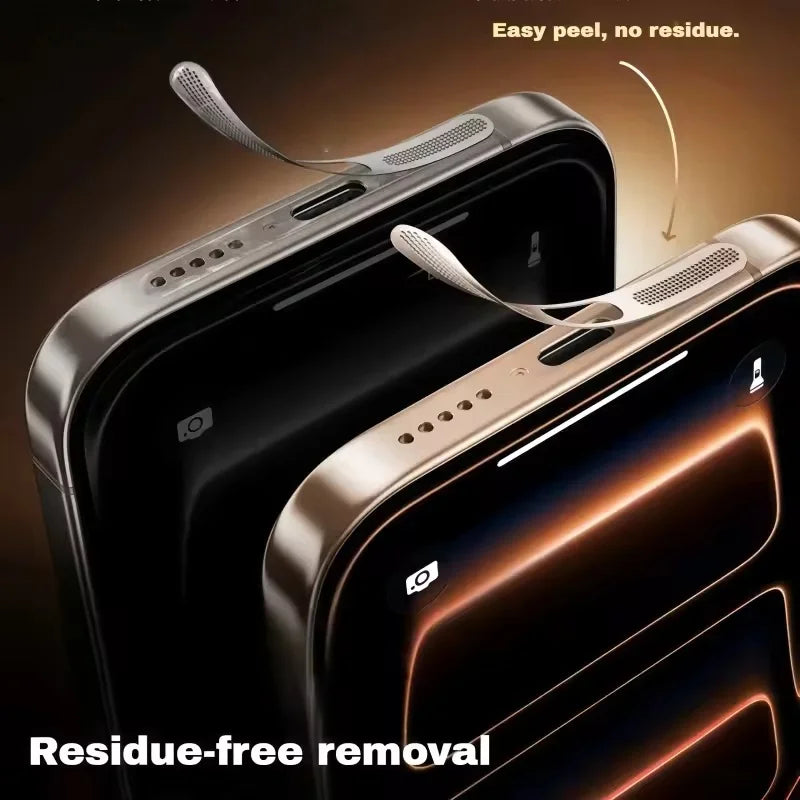 iPhone 17 Pro/Pro Max Metal Dustproof Mesh Sticker – Anti-Dust Earpiece Protector (1-10PCS)