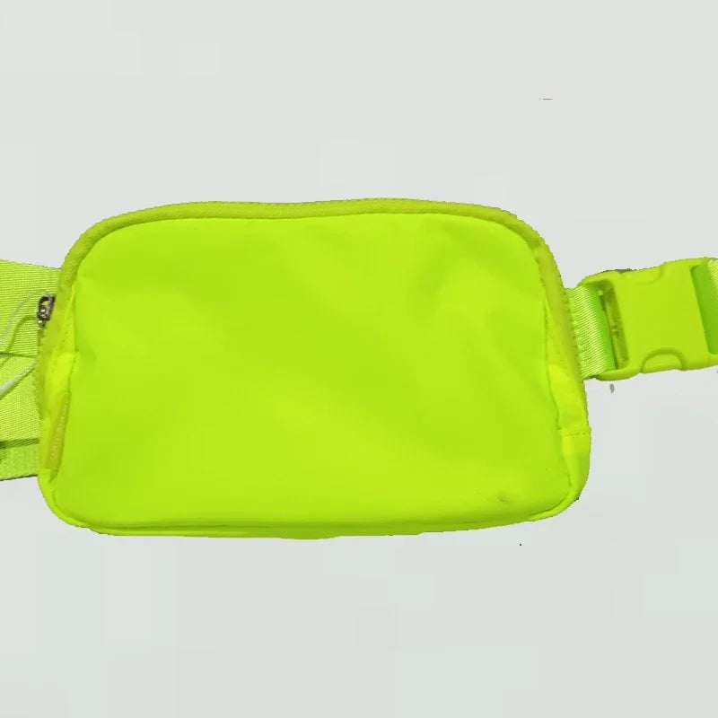 2025 Fashion Yoga Waist Bag – Metal Logo Sports & Mobile Bag for Unisex Fitness, Running & Women’s Gift