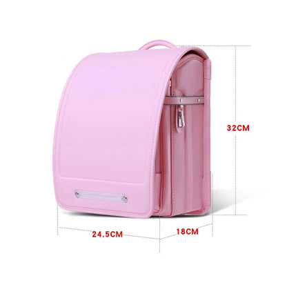 2024 New Fashion School Bag – Luxury Brand Japanese Style Backpack for Boys & Girls, Large Primary Schoolbag