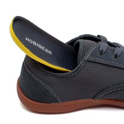 HOBIBEAR Wide-Toe-Box Barefoot Shoes for Men - Minimalist, Breathable, Comfortable Trail Walking Shoes