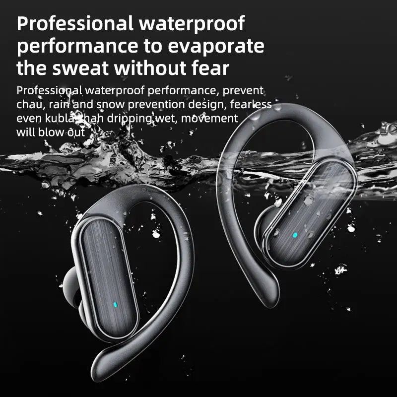 Wireless Bluetooth Headset A520 - HD Sound Quality Stereo Earbuds with Touch Light, Mini Design, Anti-Sweat