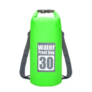 Outdoor PVC Waterproof Dry Bag – 5L/10L/15L/20L/30L Storage Sack for Canoe, Kayak, Rafting, Swimming & Travel