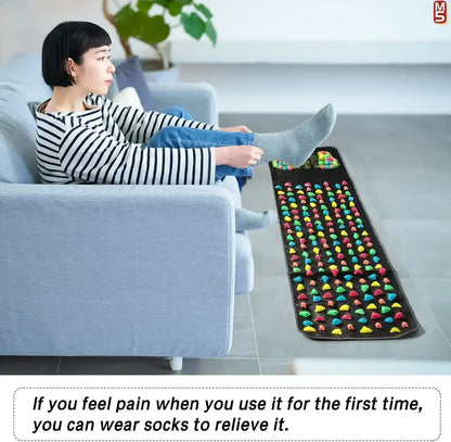 Finger Pressure Board Foot Massage Pad – Acupoint Mat for Nerve Relief & Muscle Relaxation
