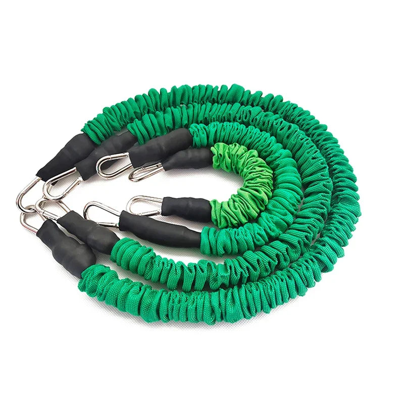 Thickened Latex Resistance Bands — 30/42/65/80cm Pull Rope for Gym, Fitness Training & Taekwondo (Customizable)