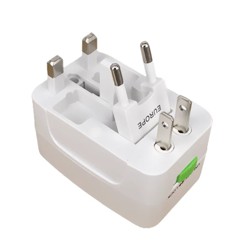 Congo Plug Universal Power Plug Adapter - International Travel AC Charger Convert ...