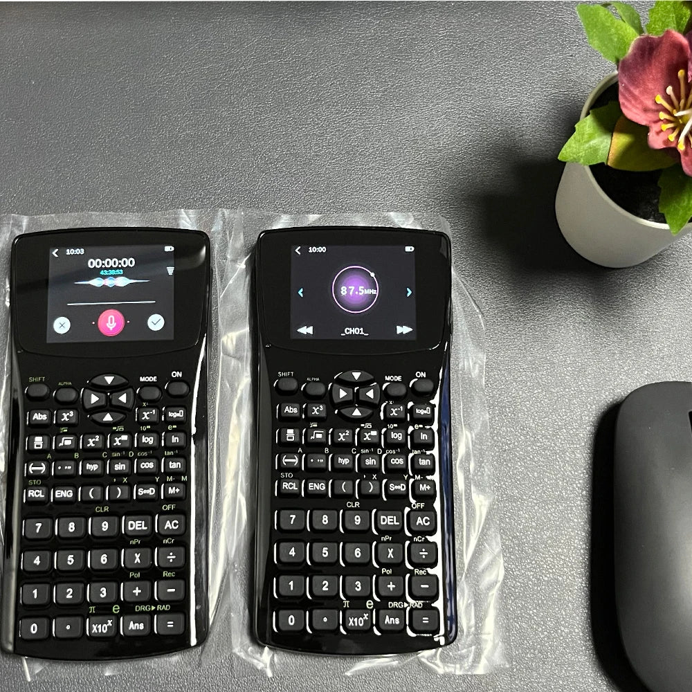 Fashion Student MP4 Player & Calculator – Emergency Button, Quick Response, Text & Video, Privacy Film Option