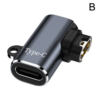 USB Type-C Charger Adapter for Garmin Fenix 7/7X/5S/6/6X/6S Pro – Smartwatch Charging Converter Accessory