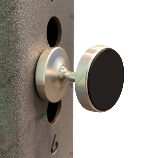 Dual Magnetic Gym Phone Holder - 360° Rotation, Double-Sided Strong Magnet for Workout Videos, Fits Any Smartphone