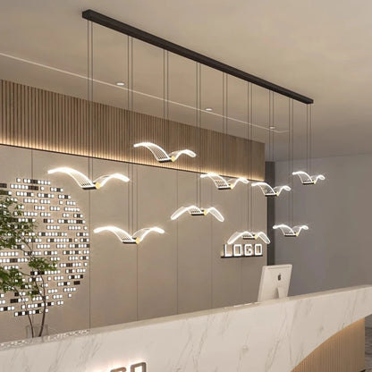 Modern LED Pendant Light – Home Decor Chandeliers for Living Room & Dining Room Indoor Hanging Lighting