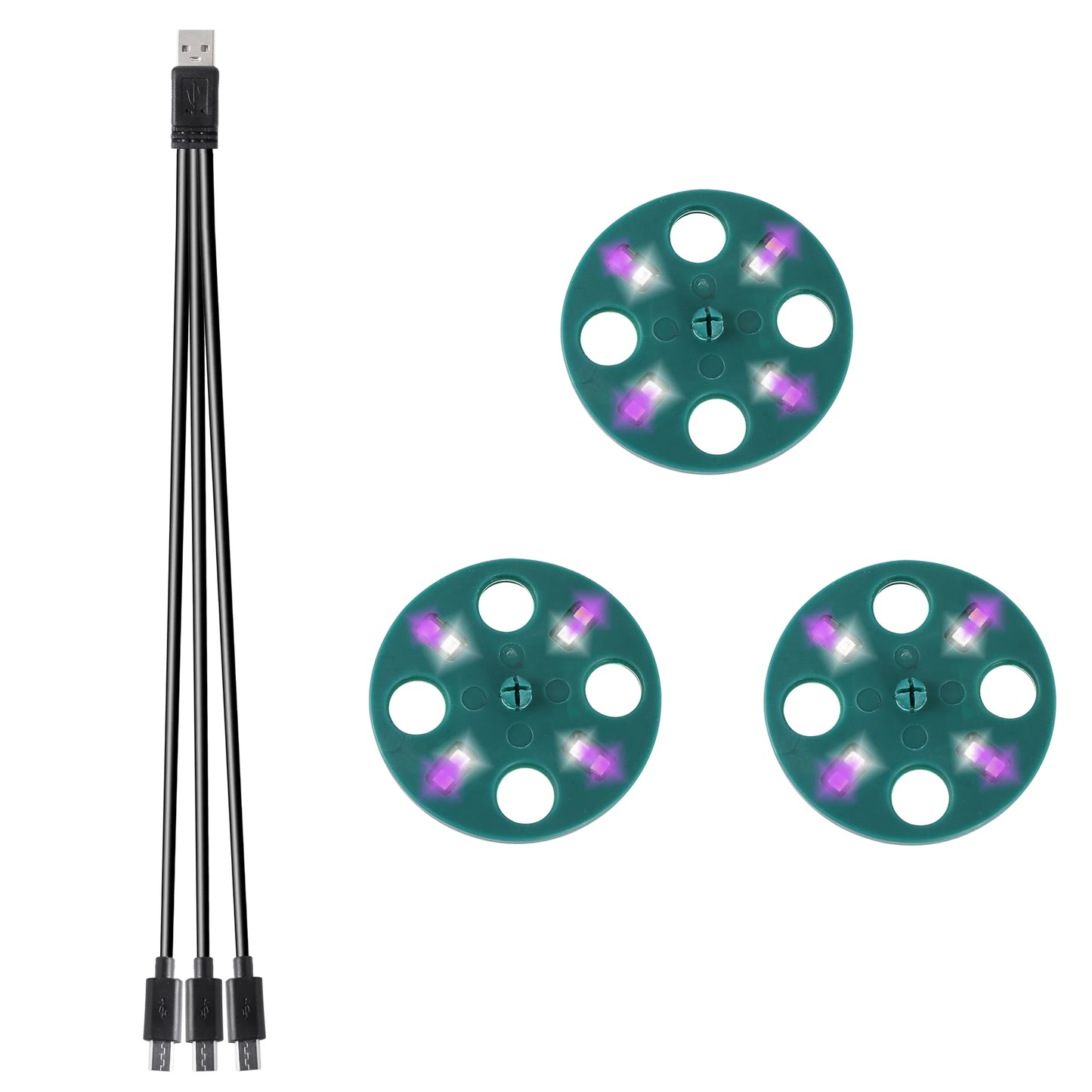 LED Grow Light for Seed Starter — Greenhouse Germination Light, Compatible with Seedling Kits & Humidity Dome