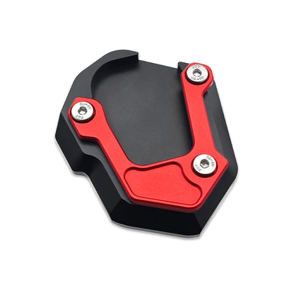 Motorcycle Side Stand Enlarged Plate for Loncin Voge — Fits DS525X, DS625X, DS900X, 900DSX, 625DSX, 525DSX