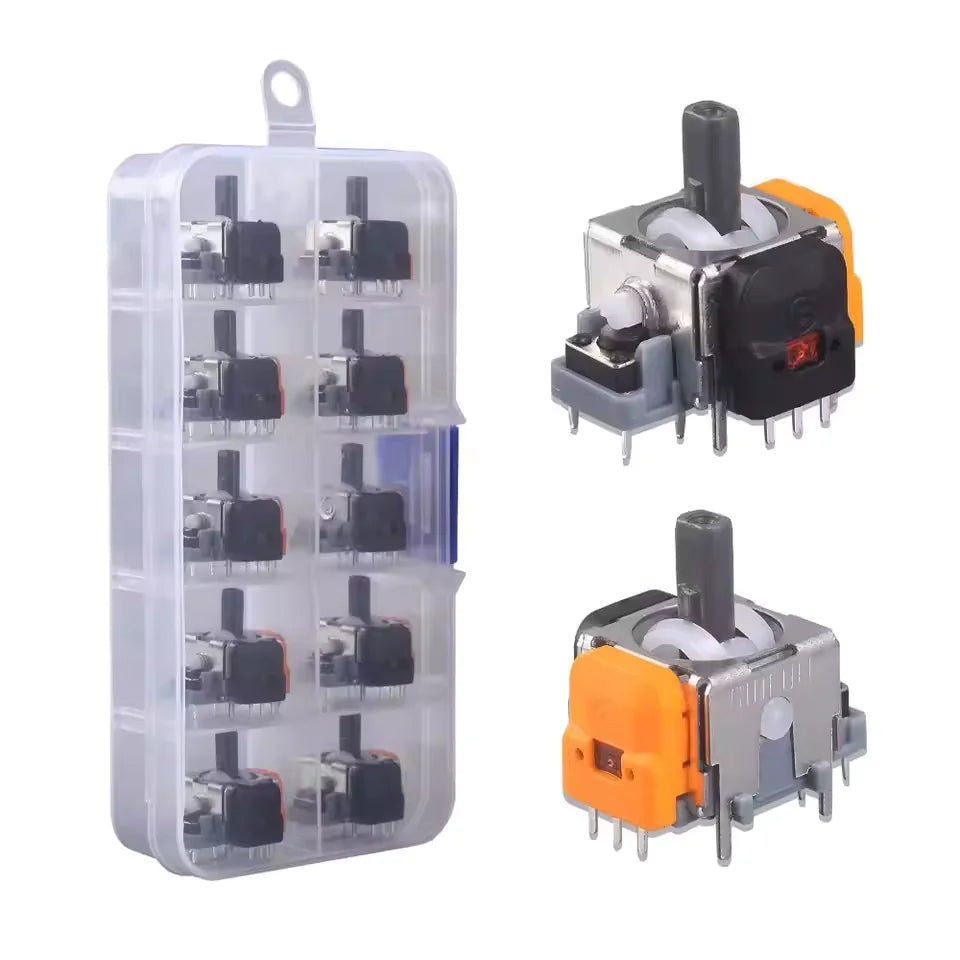 Replacement Hall Effect 3D Analog Joystick – Thumbstick Sensor for PS5, PS4, Xbox One & Switch Pro Controllers