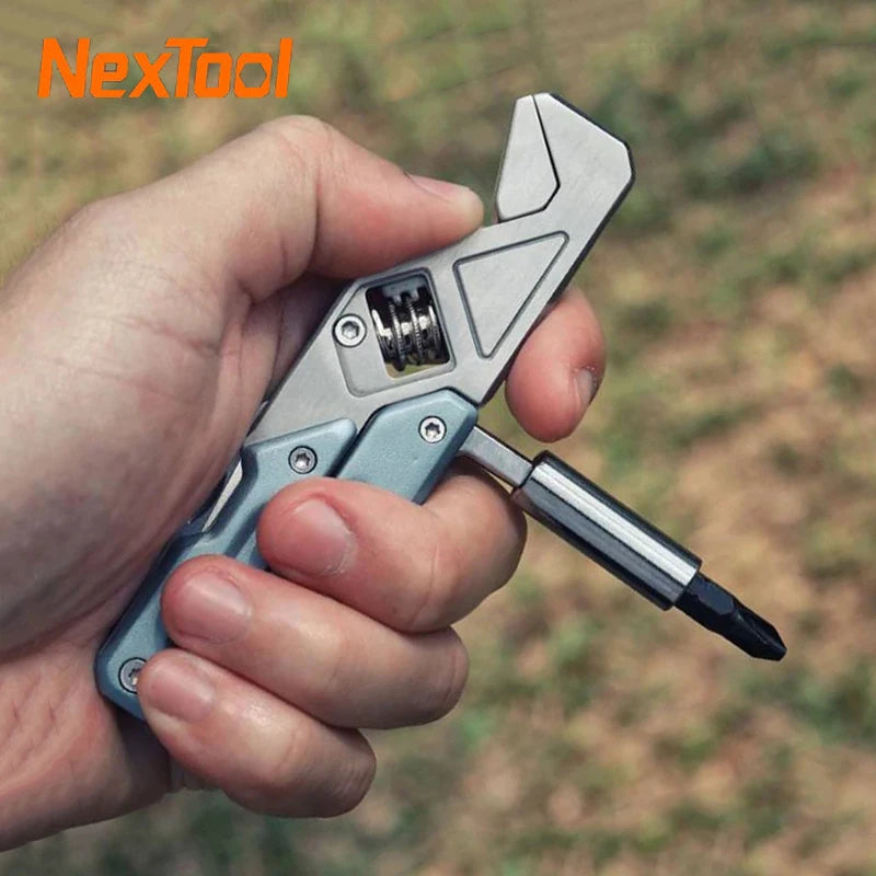 NexTool Light Wrench W2 Multitool – Folding Pliers, Large Spanner, Scr ...