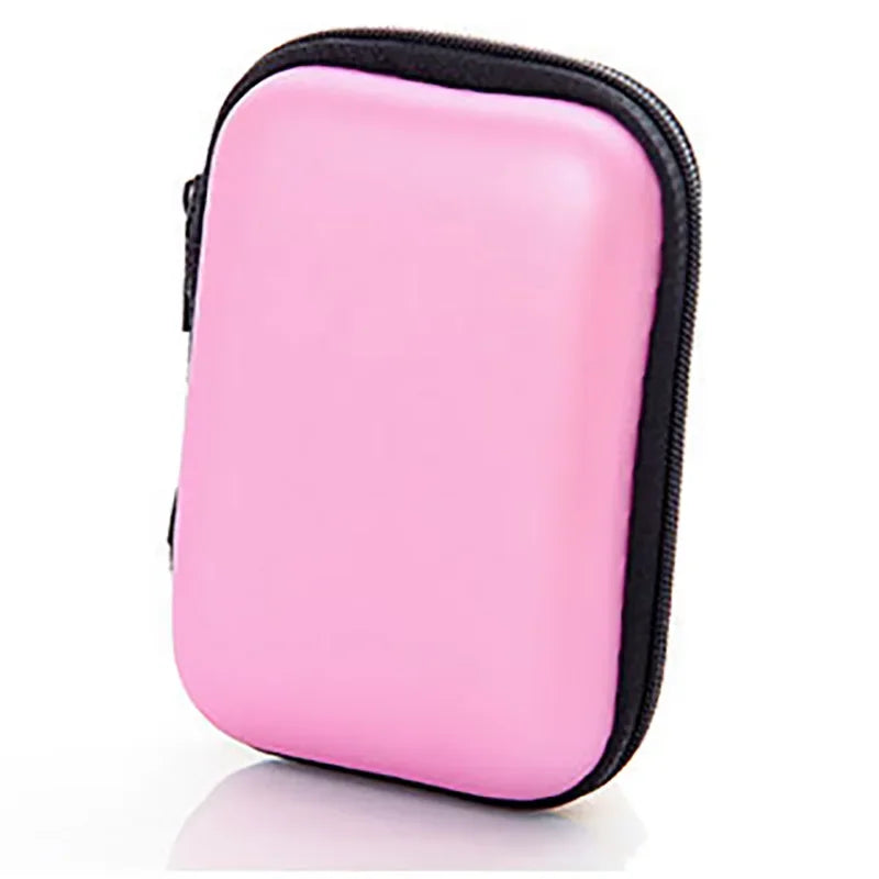 Rectangle Portable Storage Bag – Zip Lock Organizer for Phone, Data Cables, Chargers, and Accessories