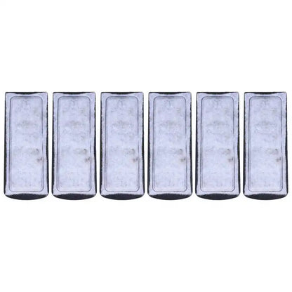 6PCS Aquarium Filter Cotton Replacement - Wall-Mounted Carbon Filter Accessory for Fish Tanks