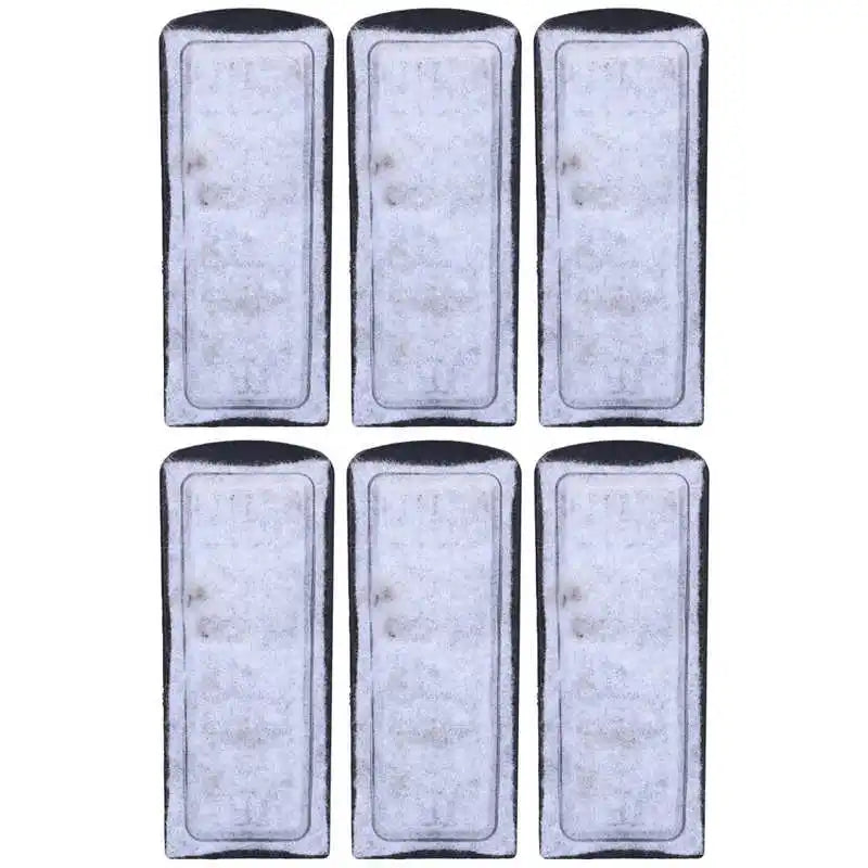 6PCS Aquarium Filter Cotton Replacement - Wall-Mounted Carbon Filter Accessory for Fish Tanks