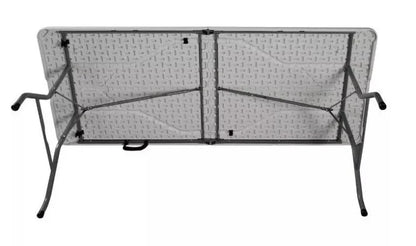 Cosco 6ft White Portable Folding Table — Outdoor, Garden, Camping & Picnic Table