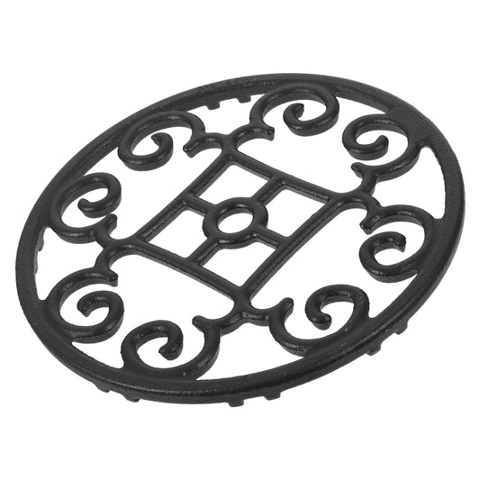 Iron Non-Slip Wok Ring & Pot Rack – Round Stove Pot Holder for Kitchen Cookware Accessories