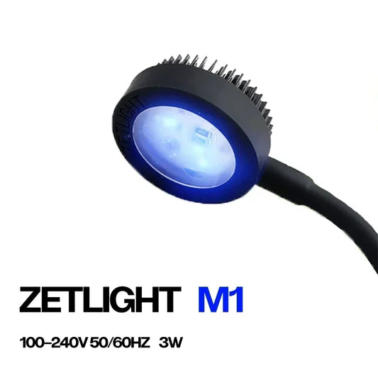 Zetlight M1 LED Aquarium Light – Full Spectrum Nano LED Lamp for Saltwater Marine Fish Tanks, Coral Reefs & Plants