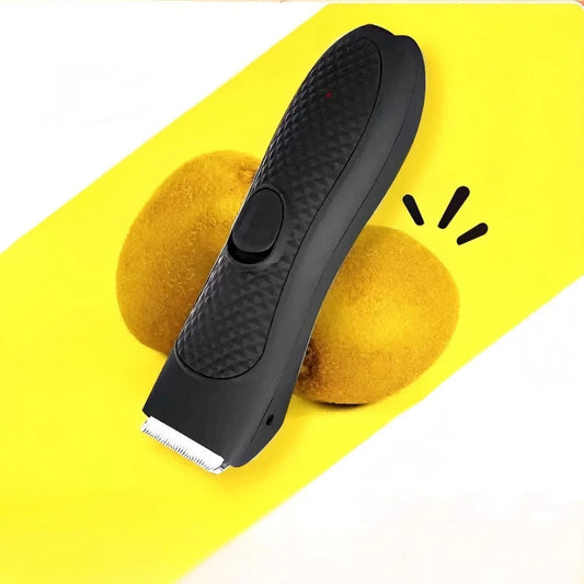 Men’s Electric Groin & Body Hair Trimmer – Rechargeable Clipper for Pubic and Intimate Areas Grooming