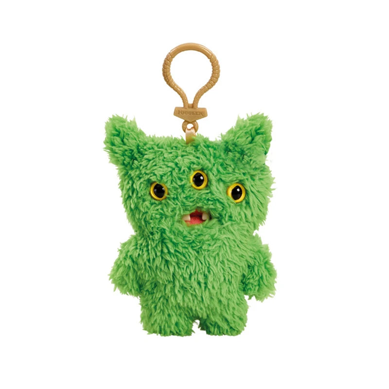 12cm Fuggler Ugly Monster Plush Keychain – Funny Kawaii Rabbit Stuffed Doll Pendant Gift for Kids