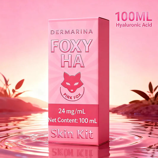100ml Hyaluronic Acid Body Gel – Foxy HA Plumping & Smoothing Hip Moisturizer, 24mg/ml Hydro Complex