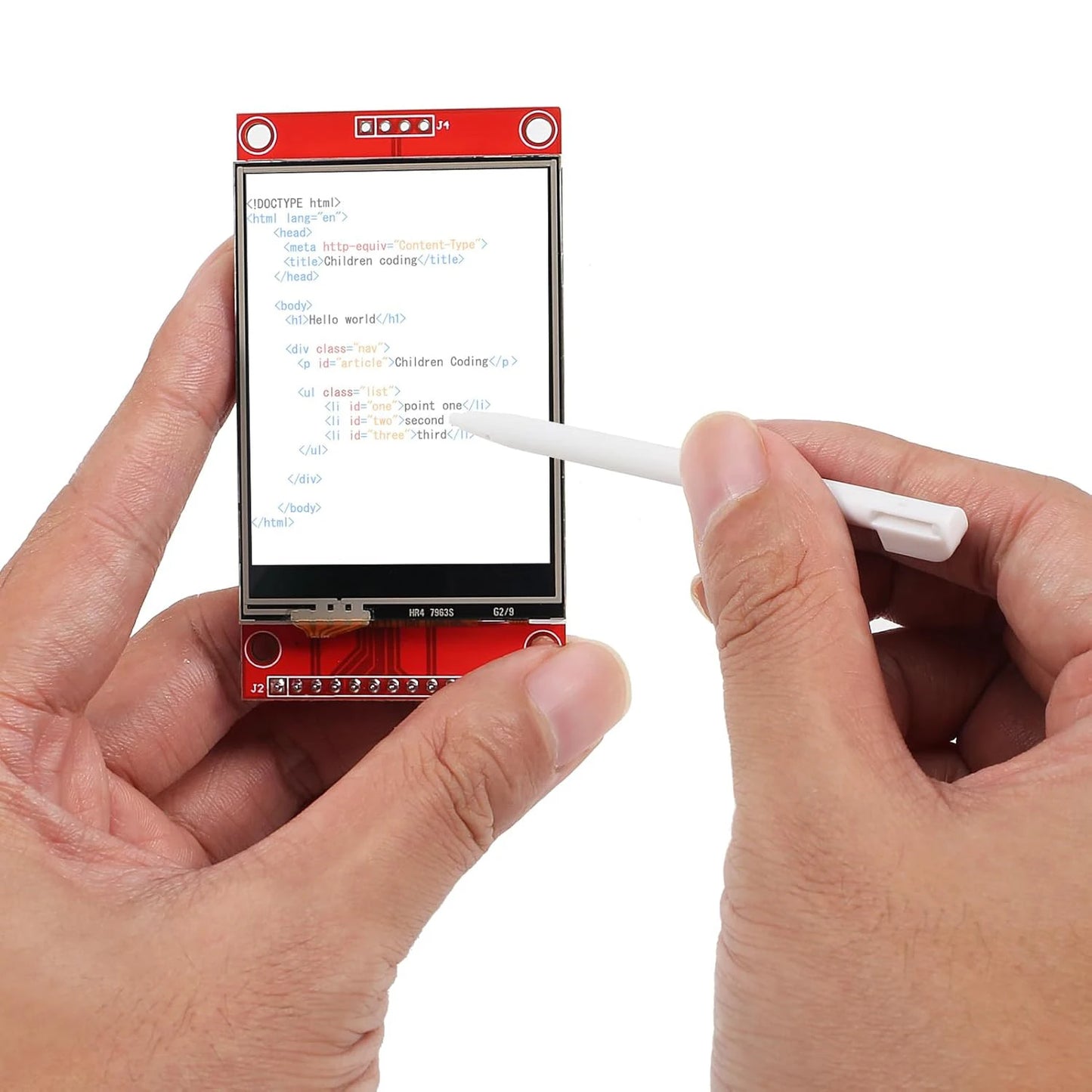 2.4" SPI TFT LCD Touch Screen – ILI9341 240x320 Display Module for STM32, 5V/3.3V SPI Serial Interface