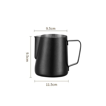 350/600ML Stainless Steel Milk Frothing Pitcher – Precision Scale Latte Jug for Coffee, Barista & Professional Cafe Use