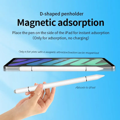 4-in-1 Universal Capacitive Stylus Pen - Magnetic Adsorption, No Battery Needed, with Ink Screw Tip for Android, iPhone, Touch Screens